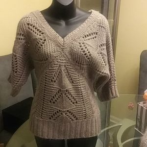 Beretti, taupe sweater! Sz.M